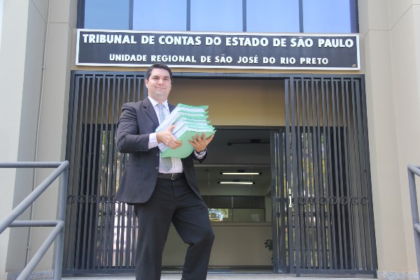 André Guirado no Tribunal de Contas